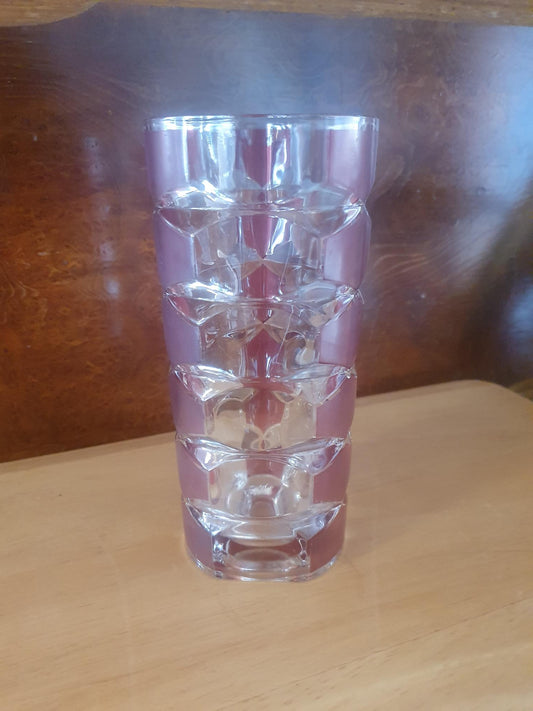 Vintage Fransk Luminarc "Windsor" Glasvase (17 cm)