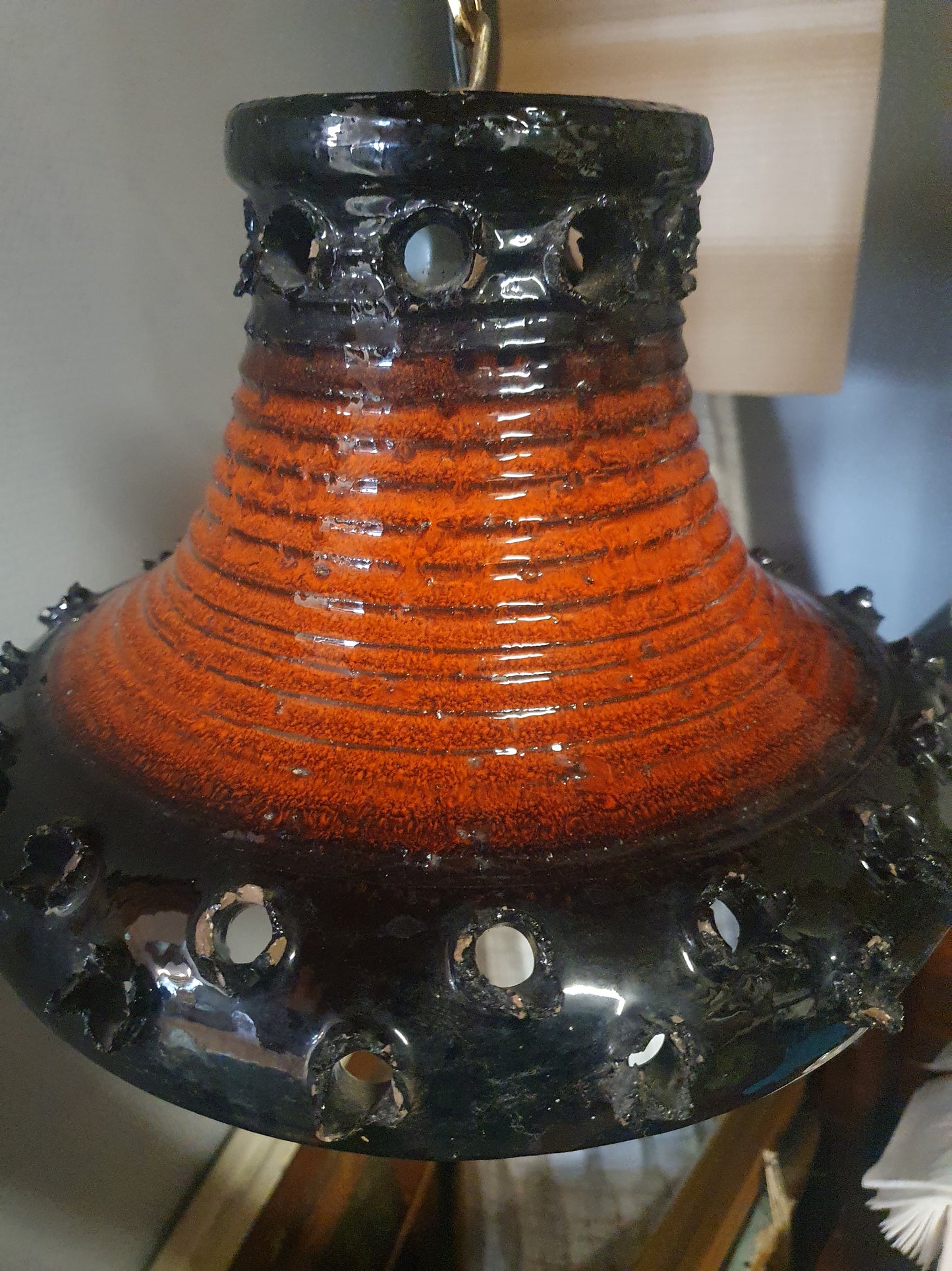 Keramik lampe