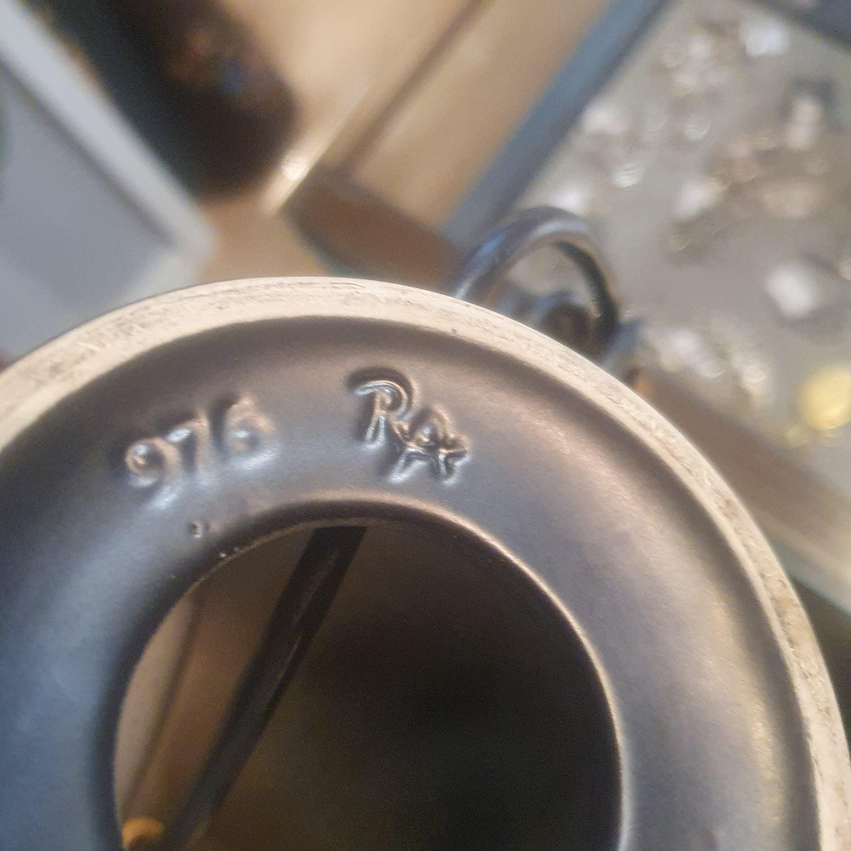 Original REMA Keramik Vintage Bordlampe – Model 976 (West Germany)
