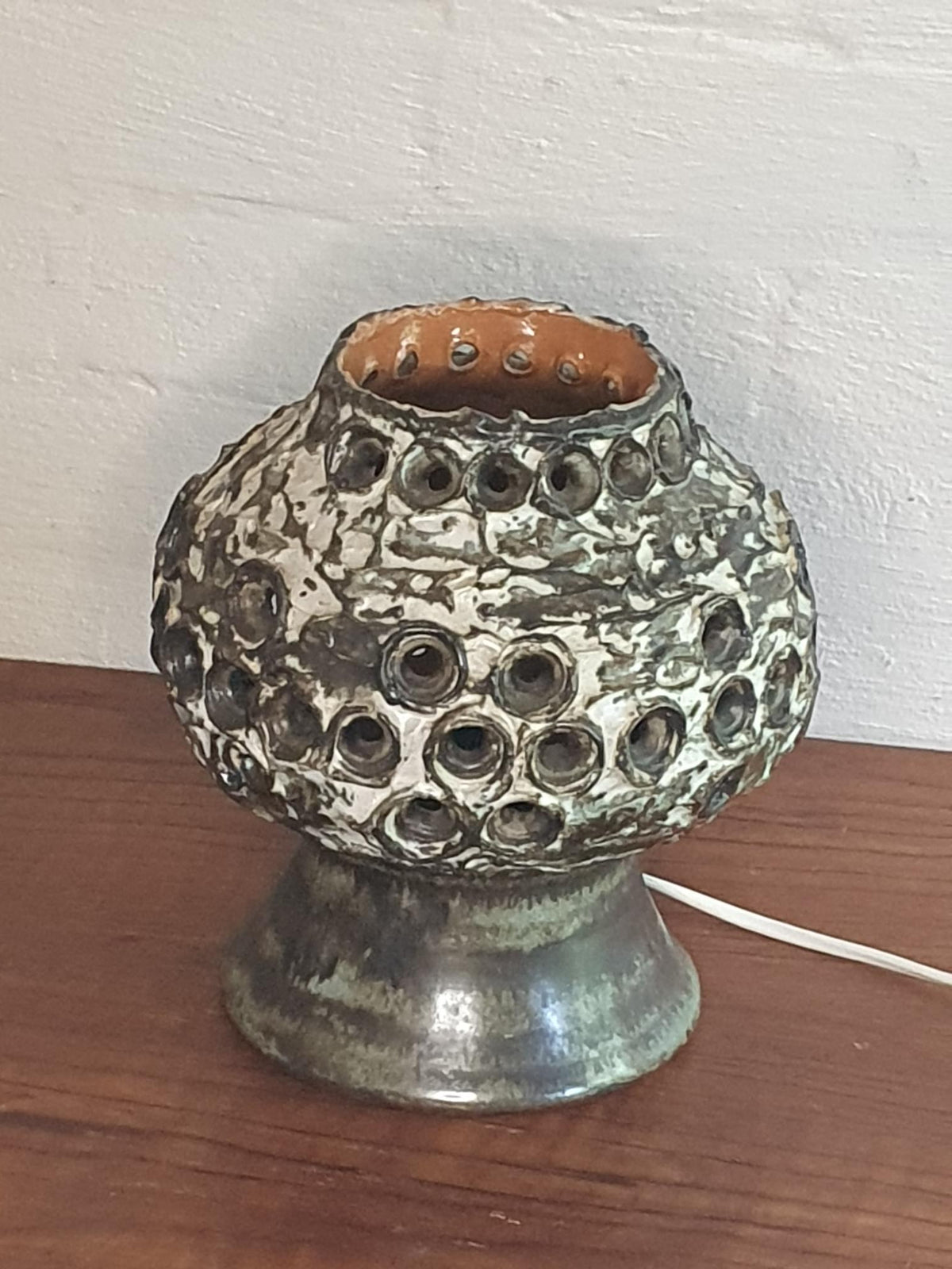 Mid-Century Modern Stentøjsbordlampe af Bruno Karlsson for Ego Ateljé, 1970’erne