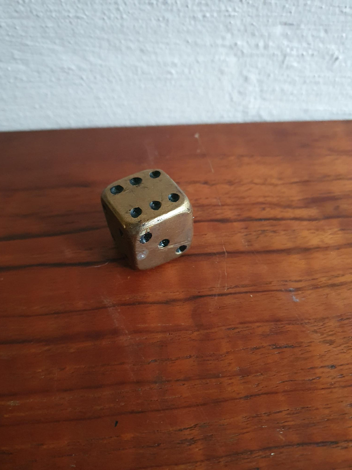 Vintage Messing Terning – 2x2 cm
