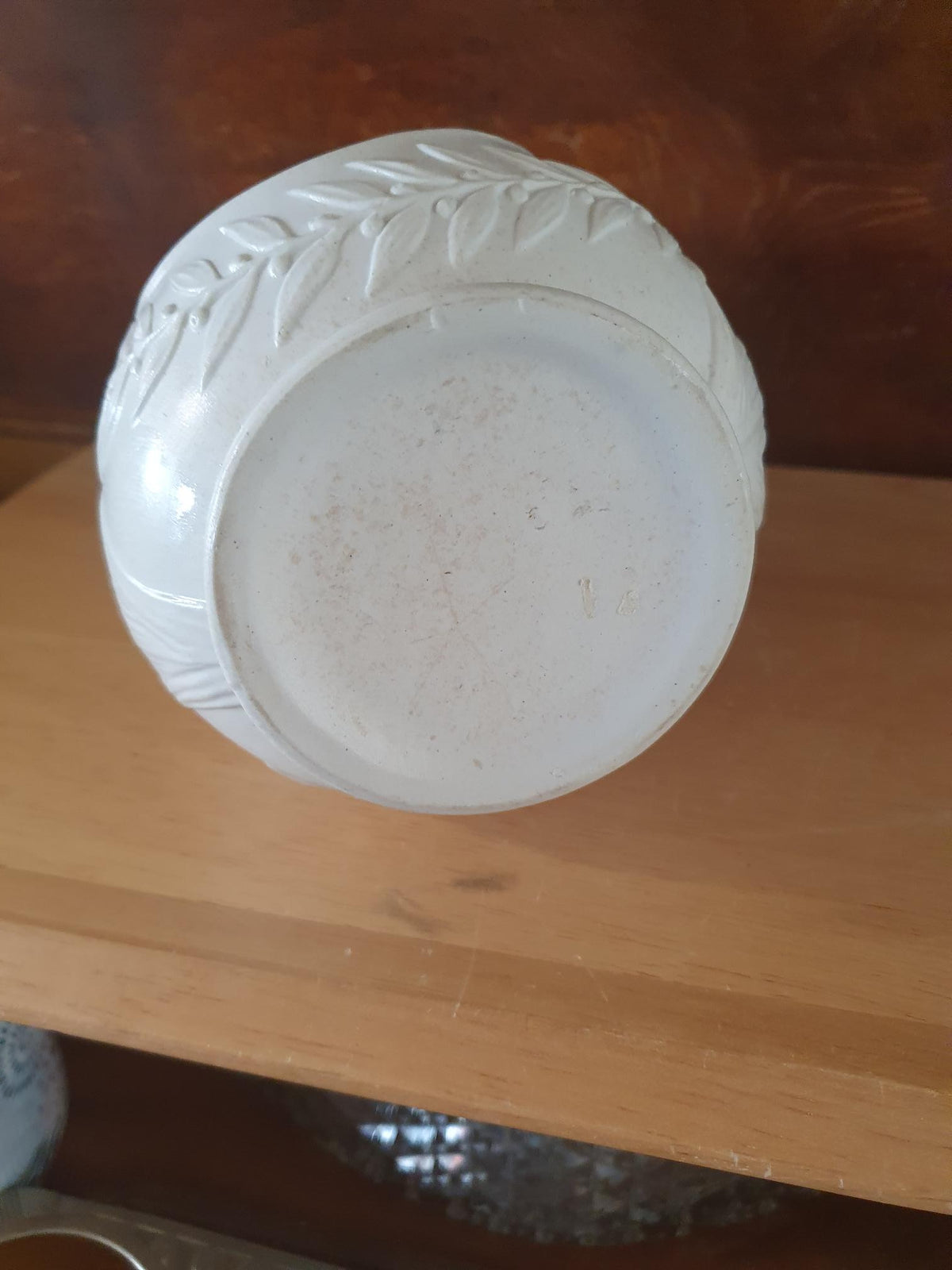 Antik Dudson Fajancekande med Thorvaldsen Relief – H21 cm
