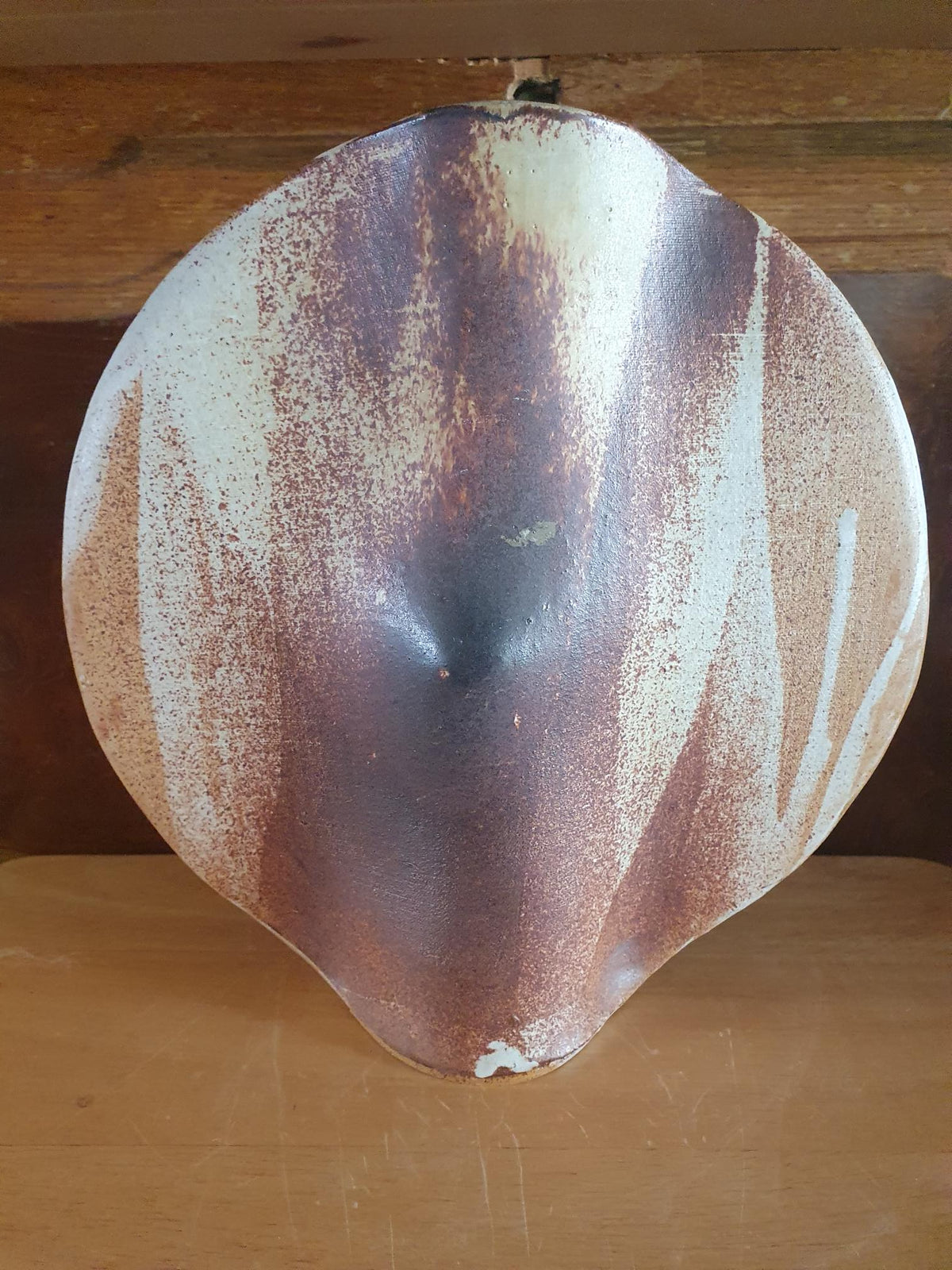 Signeret Unika Keramikvase – Skulpturel Studiokeramik (H26 cm)