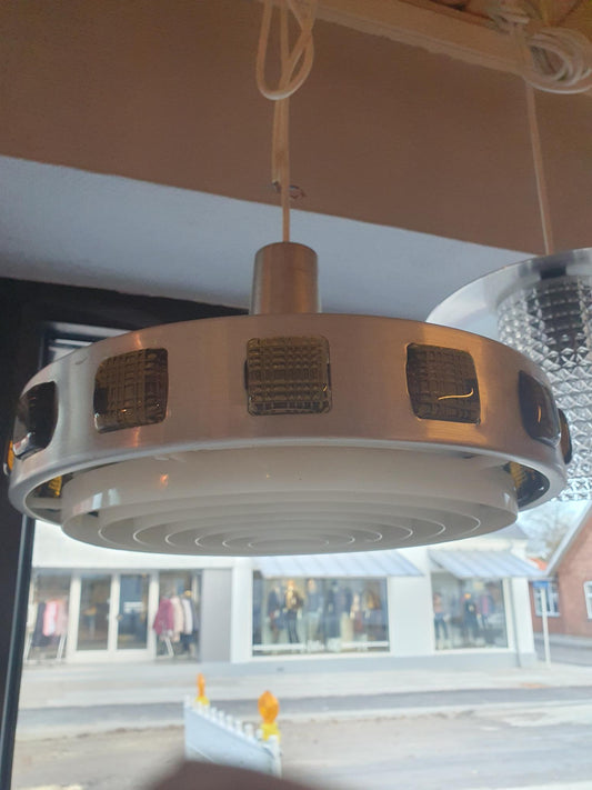 Vintage Scandinavian Space Age Pendant by Einar Bäckström & Erik Höglund for EWÅ Värnamo (1960s)