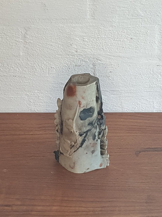Kinesisk udskåret fedtsten