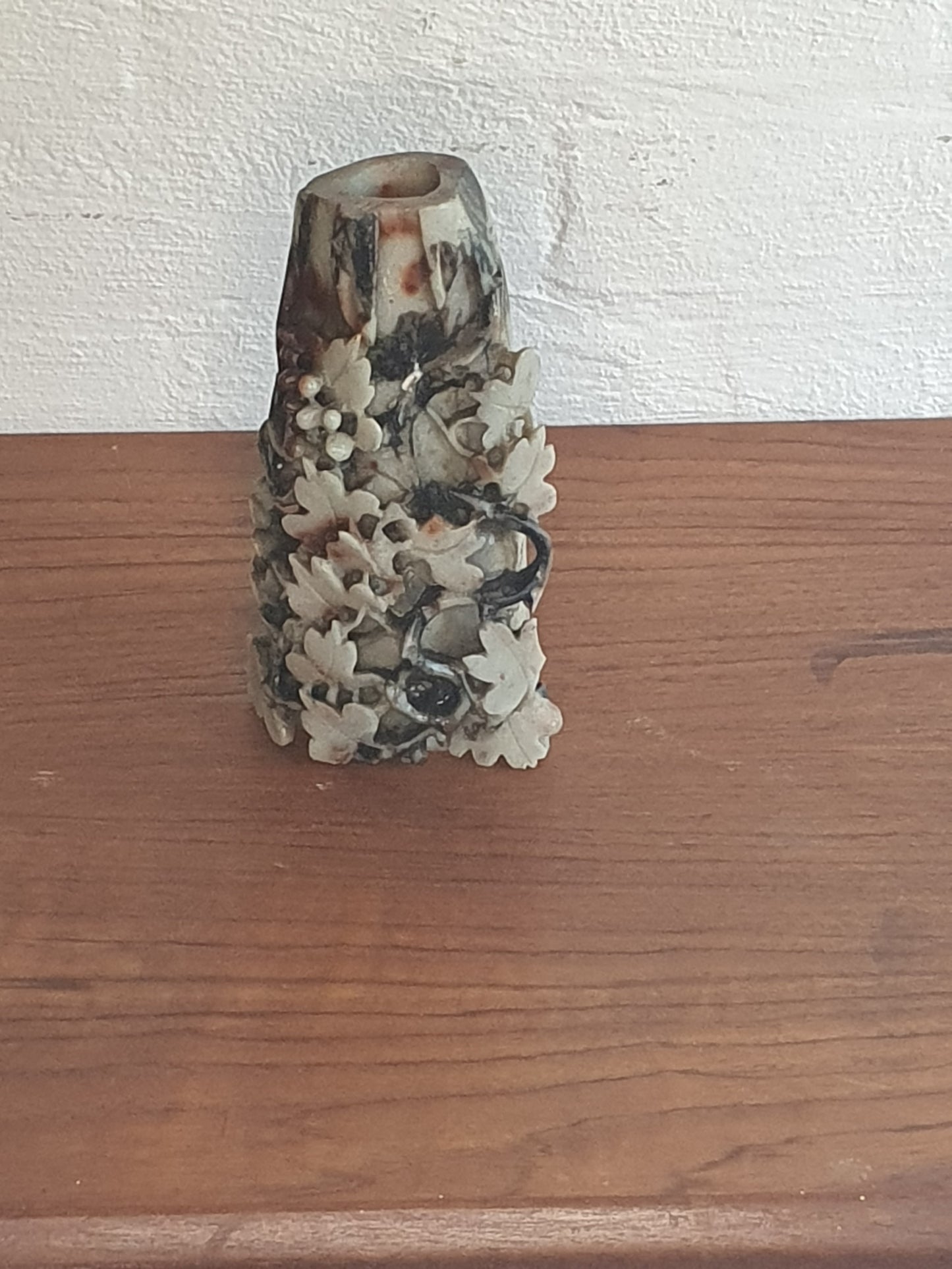 Kinesisk udskåret fedtsten